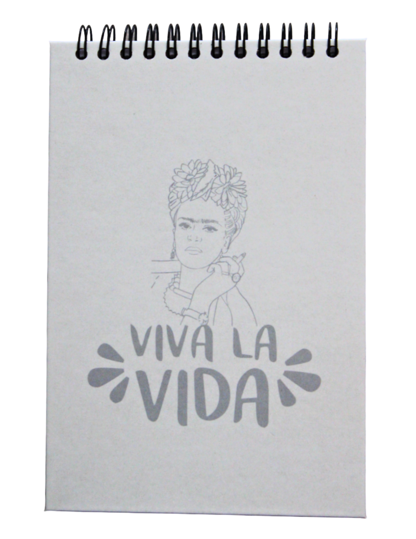 Cuadernos Mestizos, Estilo Francés Con Diseño De Frida Kahlo.