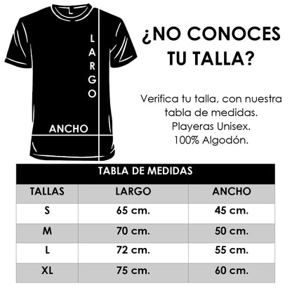 Playera Diseño El Diablo Unisex